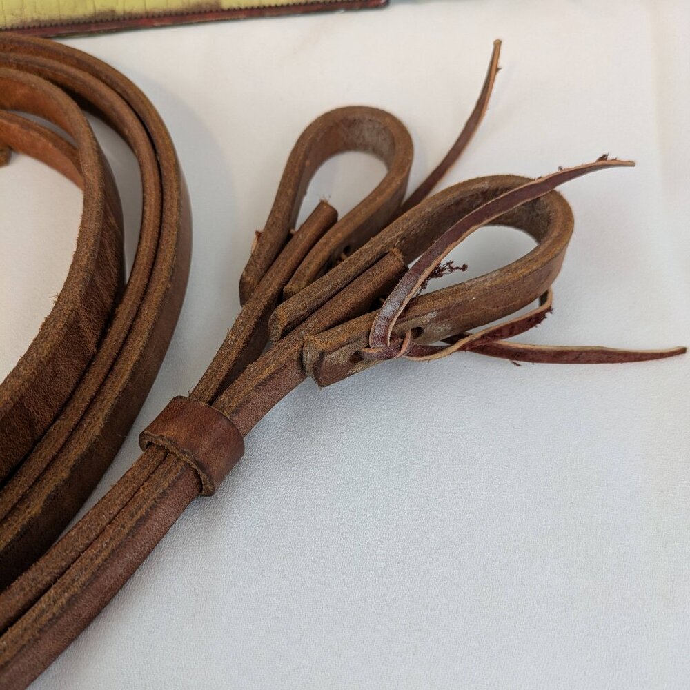 NWOT Weaver Leather ProTack® Split Rein, 5/8" x 7 - Picture 6 of 7